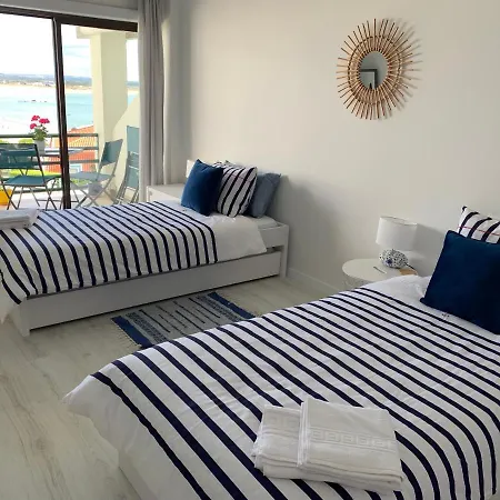Casa Na Onda Sonho Da Baia-amazing Sea View Сан-Мартинью-ду-Порту